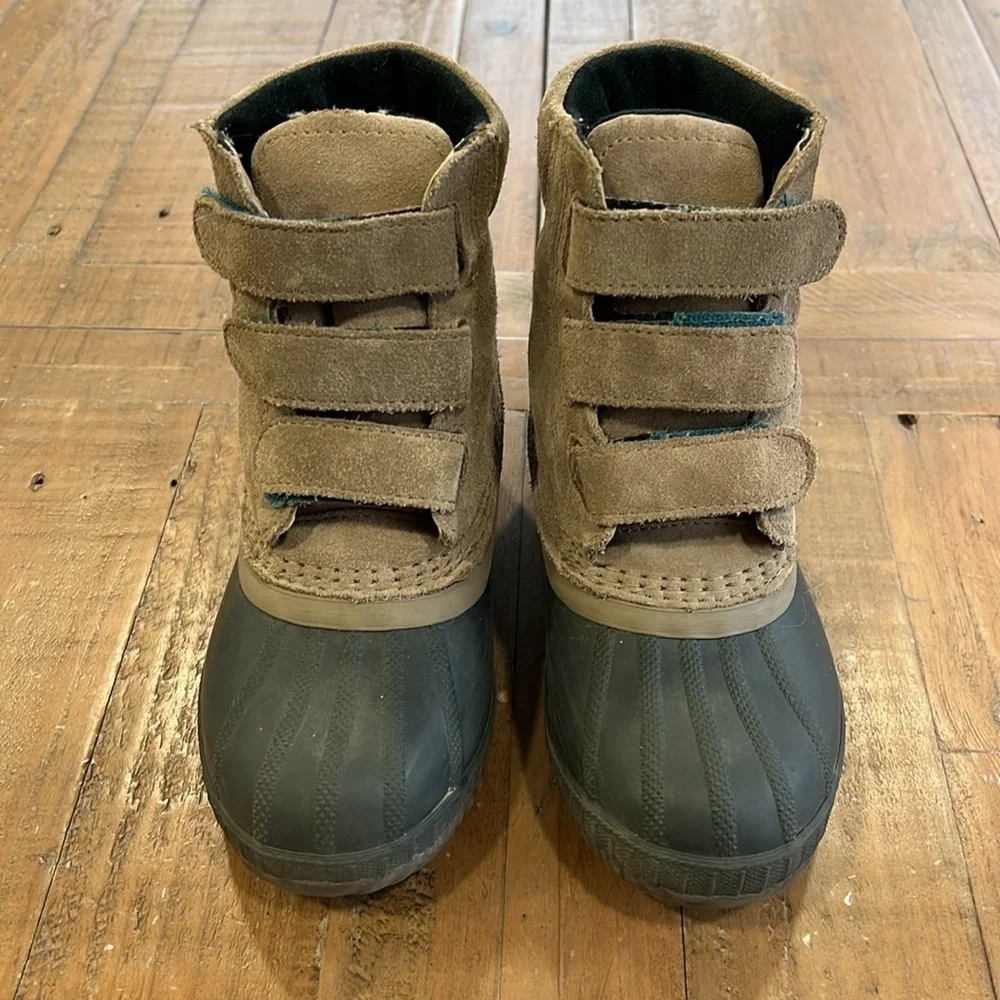 Sorel Cheyanne suede waterproof winter snow duck boots